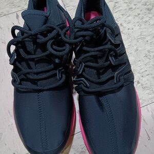 Adidas Tubular Men's Black and Pink Athletic Shoes